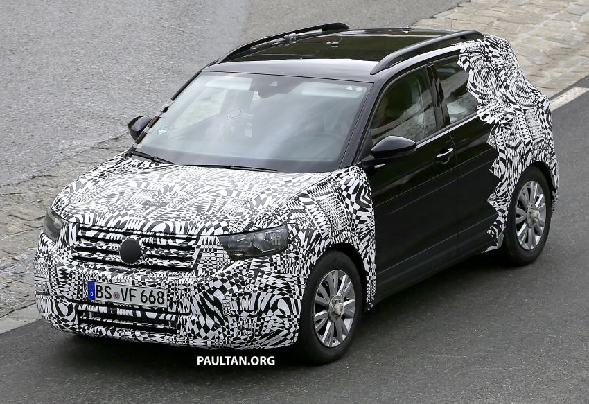 SPIED: Volkswagen T-Cross – entry-level SUV spotted 822955