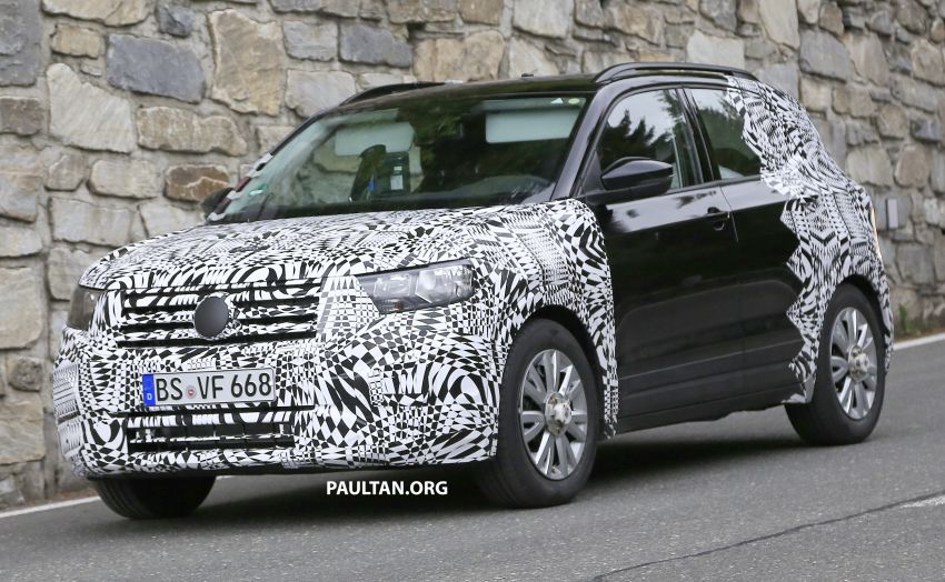 SPIED: Volkswagen T-Cross – entry-level SUV spotted 822971