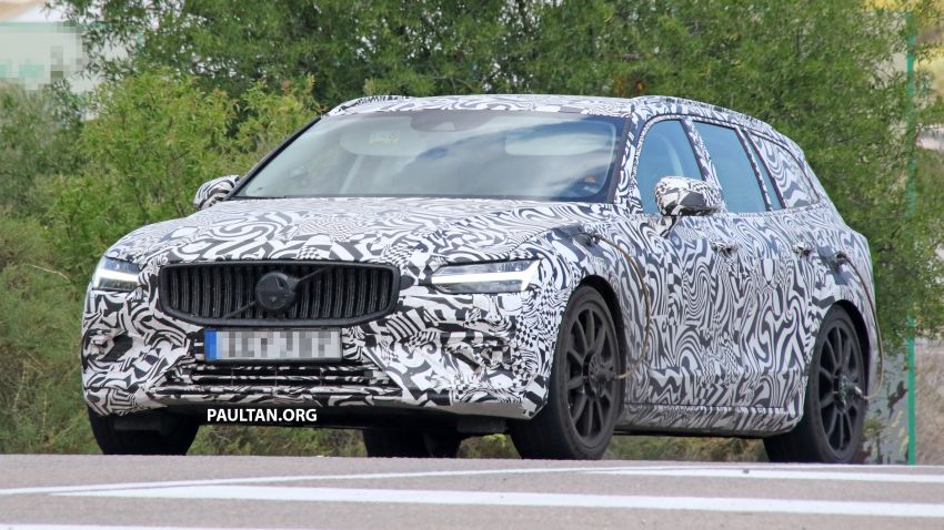 SPYSHOTS: 2019 Volvo V60 R seen for the first time? 827106