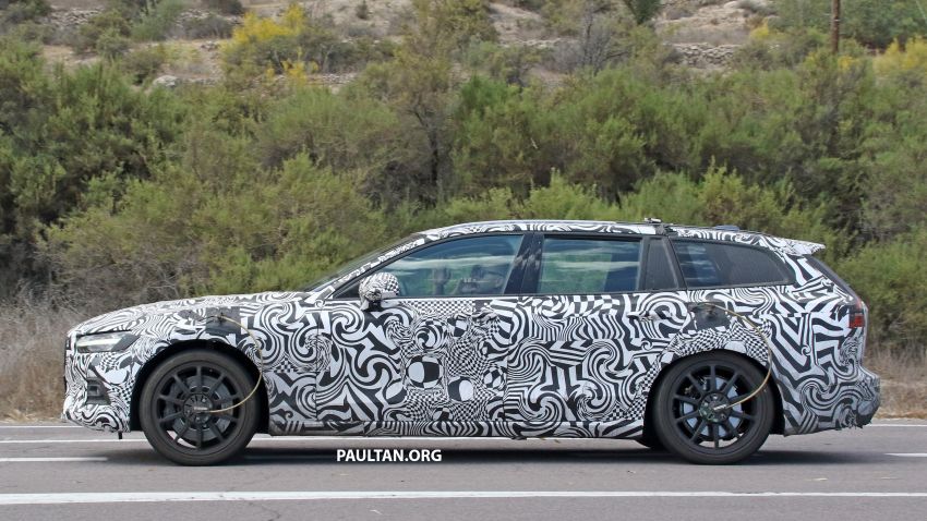 SPYSHOTS: 2019 Volvo V60 R seen for the first time? 827116