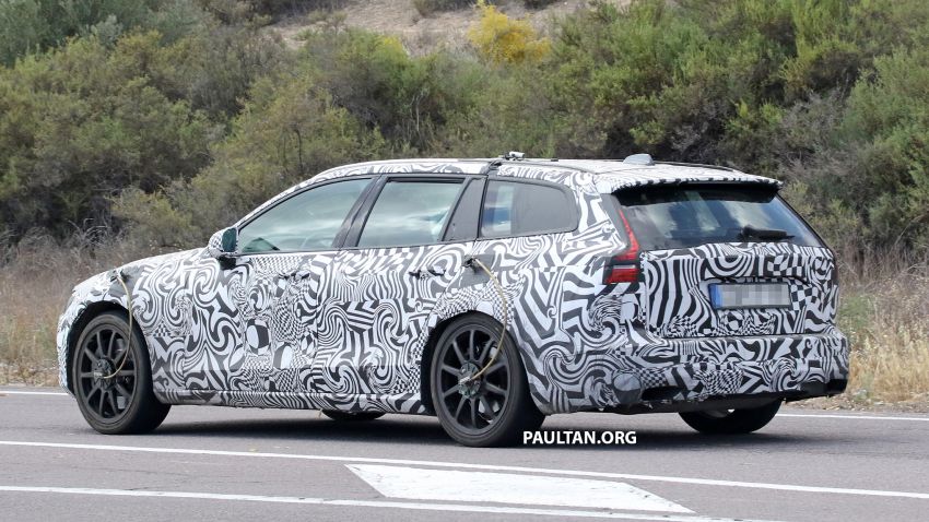 SPYSHOTS: 2019 Volvo V60 R seen for the first time? 827119
