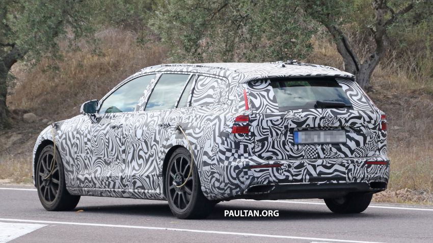 SPYSHOTS: 2019 Volvo V60 R seen for the first time? 827112
