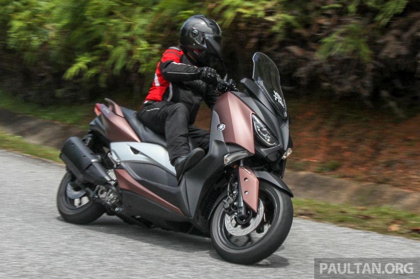 TUNGGANG UJI: Yamaha XMax 250 – rupa dah garang, tapi bagaimana dengan prestasi dan ciri-ciri lain? 829980