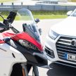 Ducati and Audi to develop C-V2X traffic safety comms