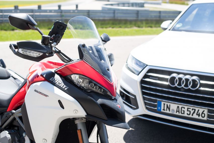 Ducati and Audi to develop C-V2X traffic safety comms 839736