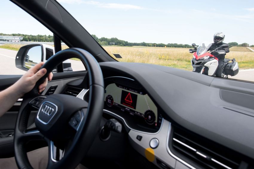Ducati, Audi bersama bangunkan sistem komunikasi antara kenderaan C-V2X untuk tingkatkan keselamatan 839804