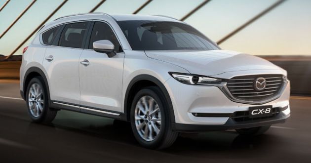 Mazda CX-8 three-row SUV available in Australia – diesel only, three variants offered, priced from AUD42k