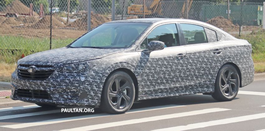 SPYSHOTS: 2020 Subaru Legacy now with less camo 842465