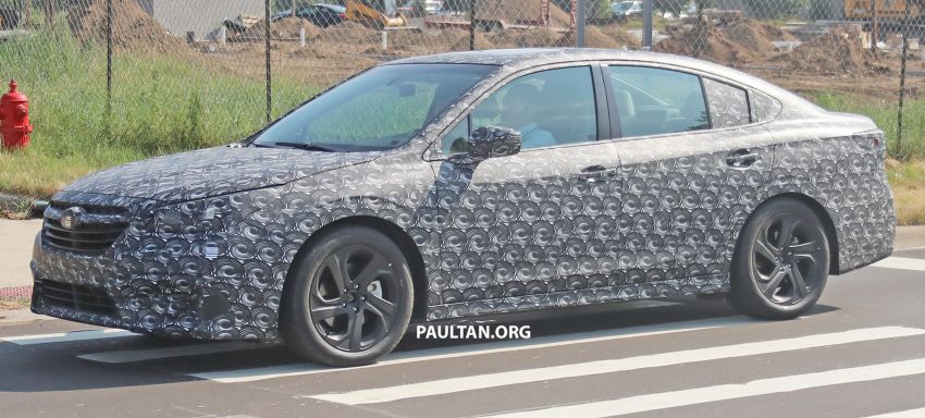 SPYSHOTS: 2020 Subaru Legacy now with less camo 842466