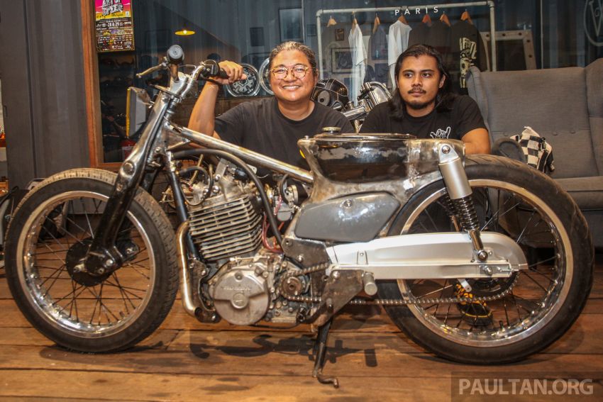 AOS 2018: “Papa Jahat” RM45k prize bike press reveal – custom build C70 kapchai with 600 cc engine 838913