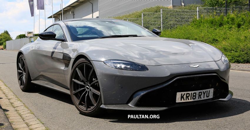 SPIED: Aston Martin Vantage S running road tests 841983
