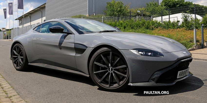 SPIED: Aston Martin Vantage S running road tests 841984