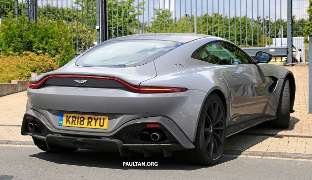 SPIED: Aston Martin Vantage S running road tests