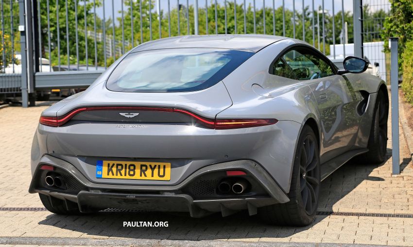 SPIED: Aston Martin Vantage S running road tests 841988