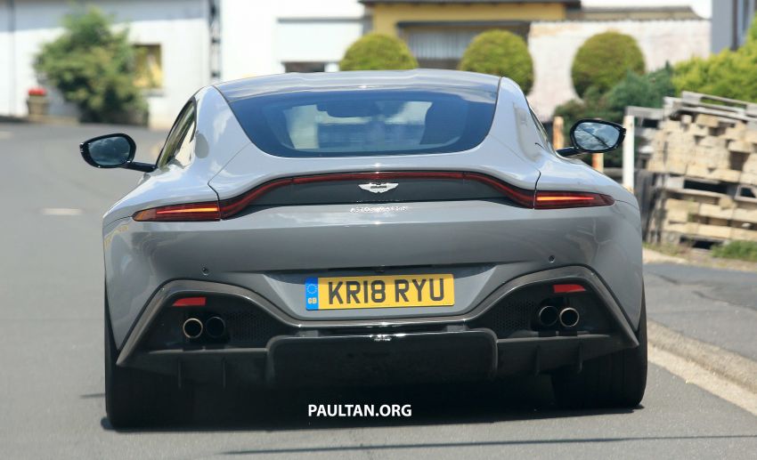 SPIED: Aston Martin Vantage S running road tests 841989