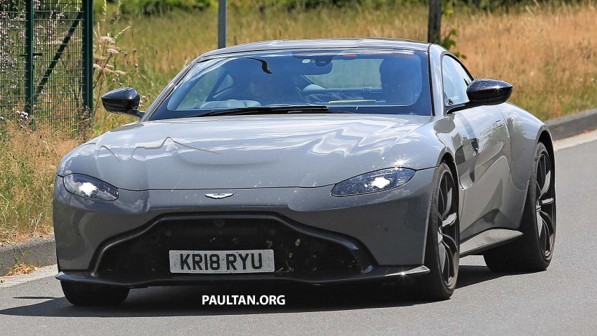 SPIED: Aston Martin Vantage S running road tests 841991