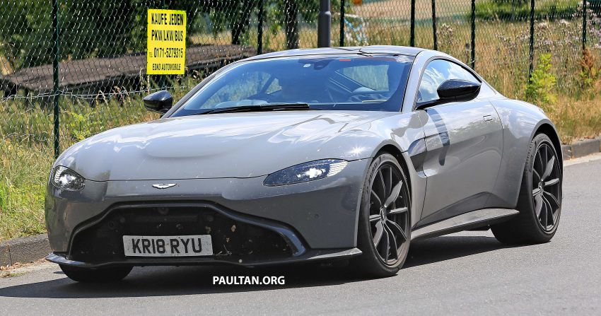 SPIED: Aston Martin Vantage S running road tests 841992