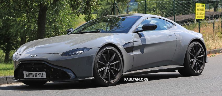 SPIED: Aston Martin Vantage S running road tests 841993
