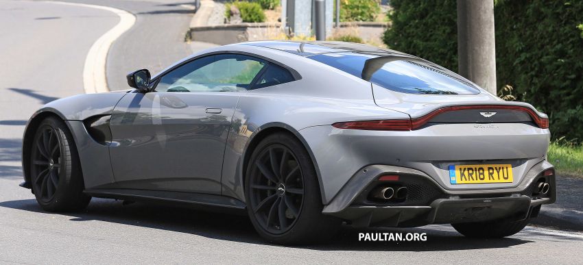 SPIED: Aston Martin Vantage S running road tests 841995