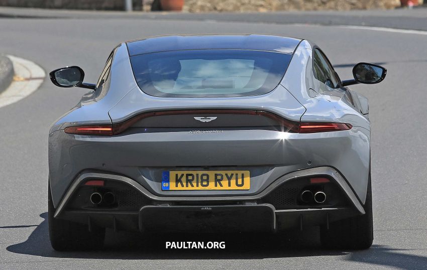 SPIED: Aston Martin Vantage S running road tests 841997