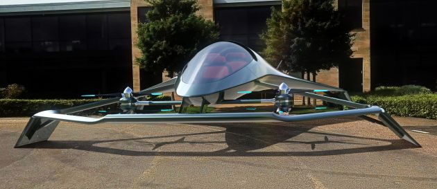 Aston Martin Volante Vision Concept – pesawat udara yang boleh berlepas dan mendarat secara menegak