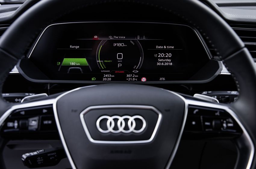 Audi e-tron interior fully revealed – digital wing mirrors 834790