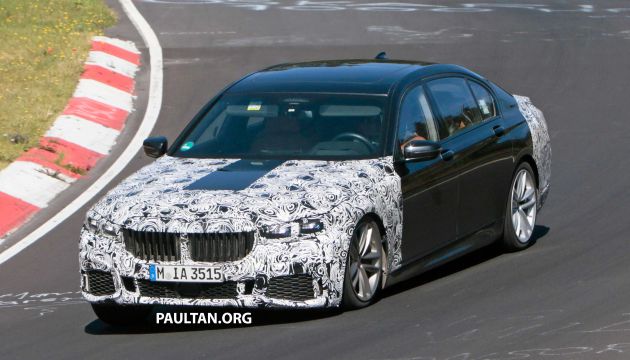 SPIED: G11 BMW 7 Series LCI testing at the ‘Ring