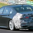 G11/12 BMW 7 Series LCI face spotted undisguised