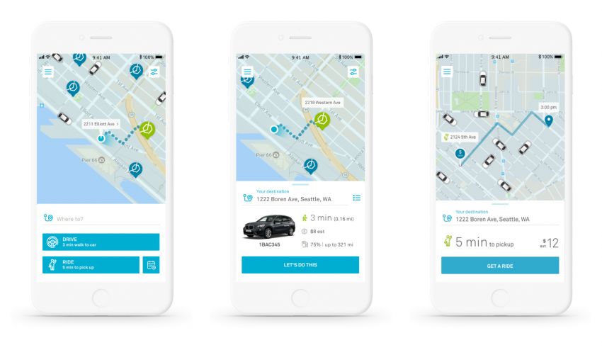 BMW introduces ReachNow ride hailing in Seattle 841724