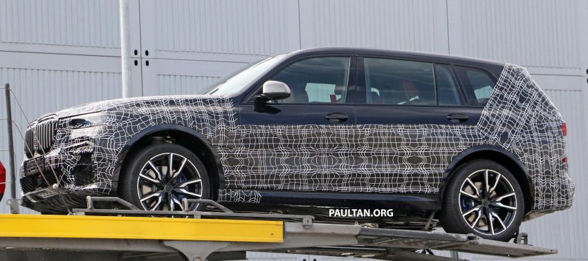 SPIED: BMW X7 test unit seen again, pre-production 840003