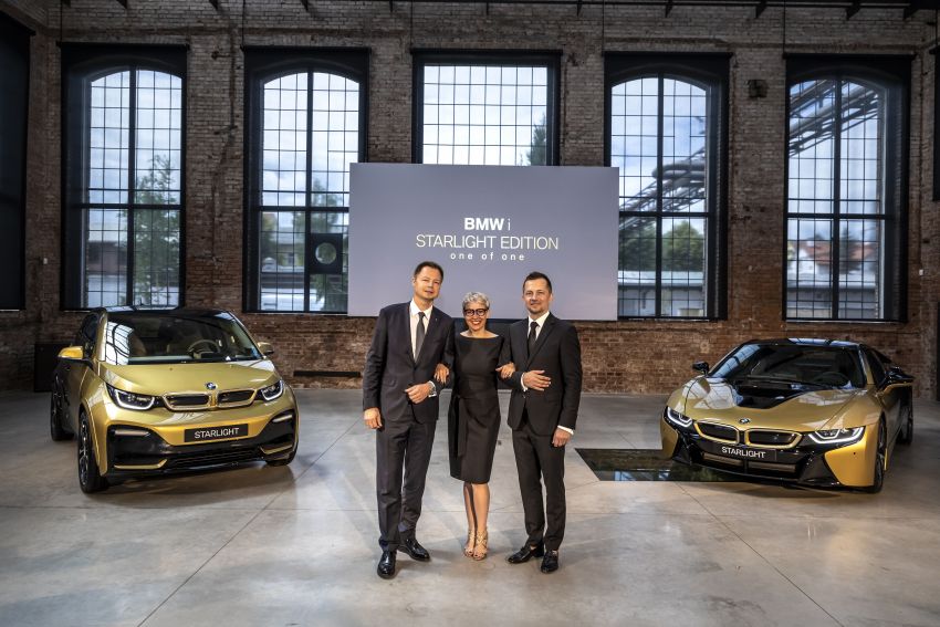 BMW i3 and i8 Starlight Edition – 24-karat gold paint 833575