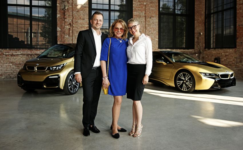 BMW i3 and i8 Starlight Edition – 24-karat gold paint 833562