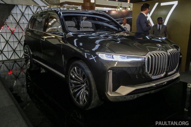 BMW Concept X7 iPerformance buat penampilan di M’sia – bakal dilancarkan di pasaran global pada 2019