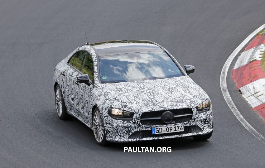 SPYSHOTS: C118 Mercedes-Benz CLA at the ‘Ring 842123