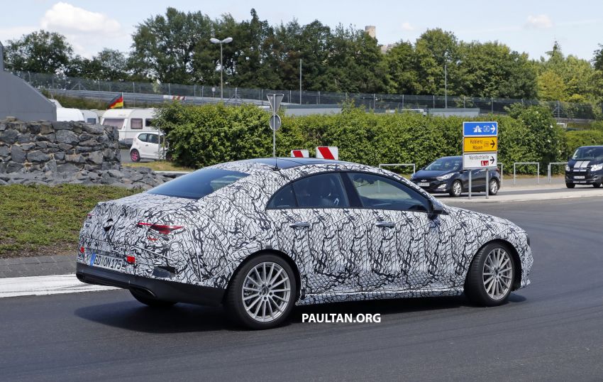 SPYSHOTS: C118 Mercedes-Benz CLA at the ‘Ring 842118