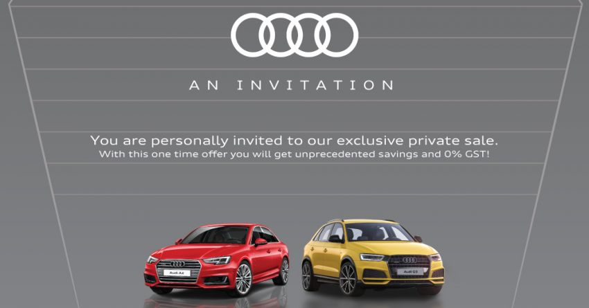 AD: Euromobil Private Sale from July 21-22 – up to 30% off on Audi cars, register your interest by July 16 836520
