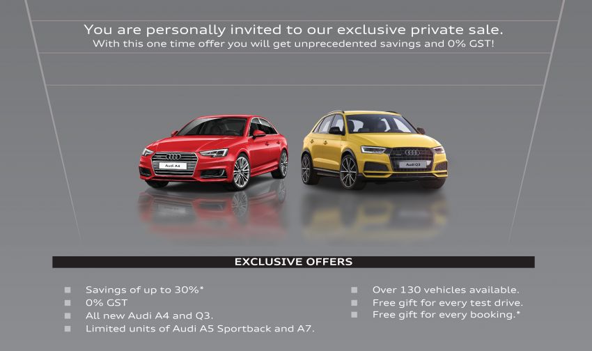 AD: Euromobil Private Sale from July 21-22 – up to 30% off on Audi cars, register your interest by July 16 Image #837420
