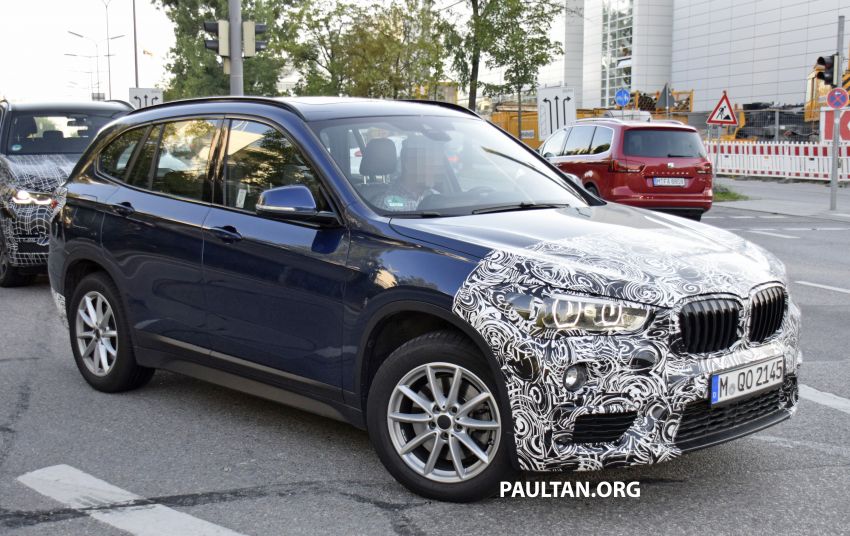 SPYSHOTS: F48 BMW X1 LCI spotted out and about 836222