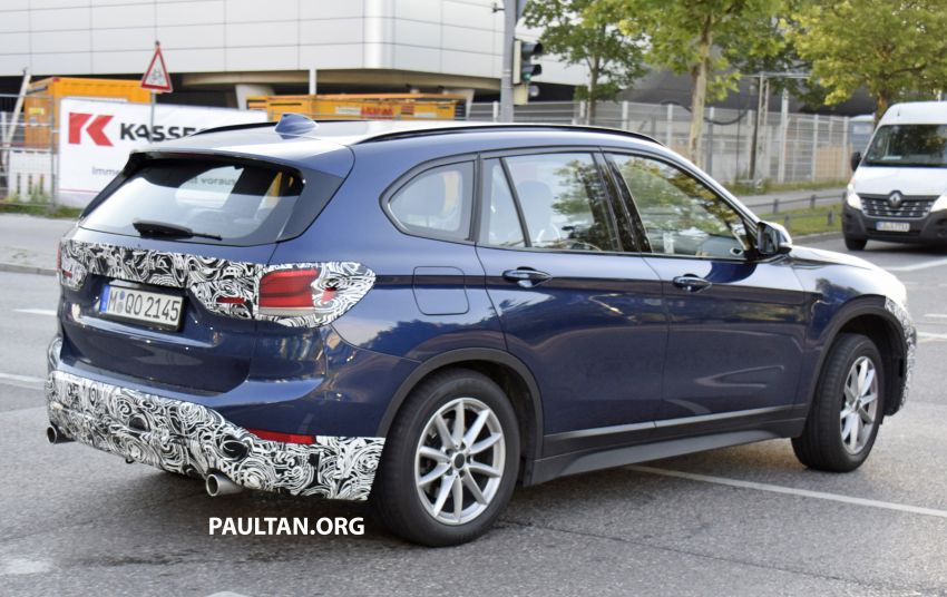 SPYSHOTS: F48 BMW X1 LCI spotted out and about 836225