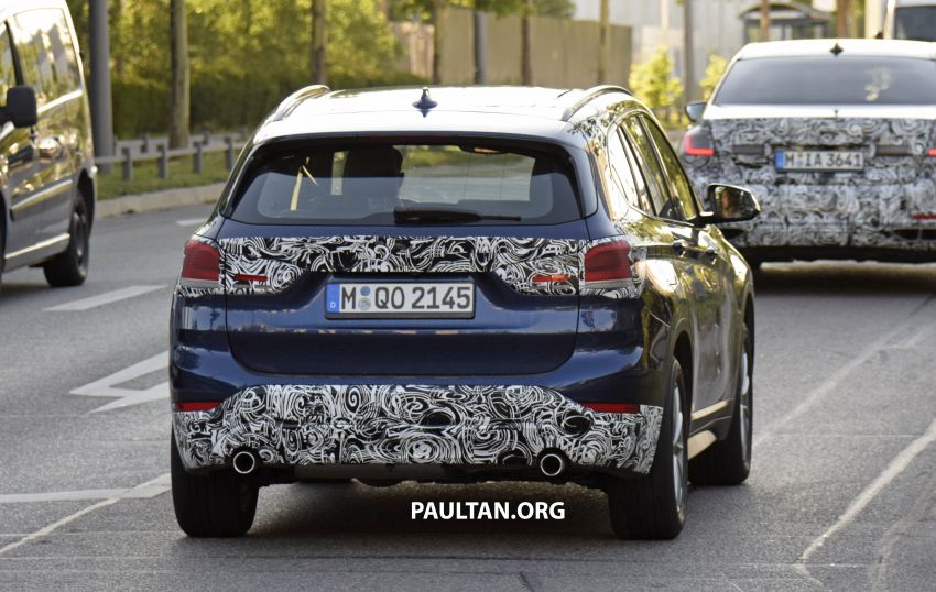 SPYSHOTS: F48 BMW X1 LCI spotted out and about 836227