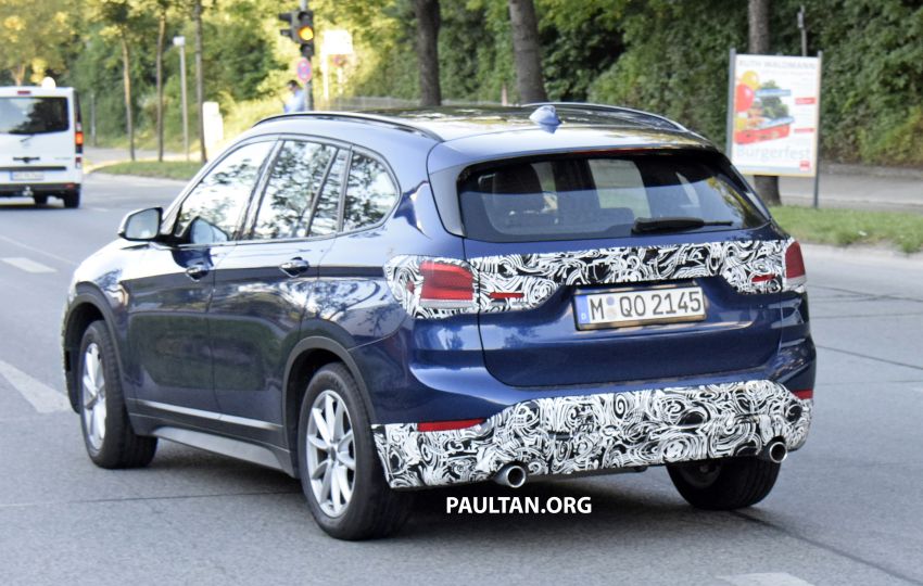 SPYSHOTS: F48 BMW X1 LCI spotted out and about 836217