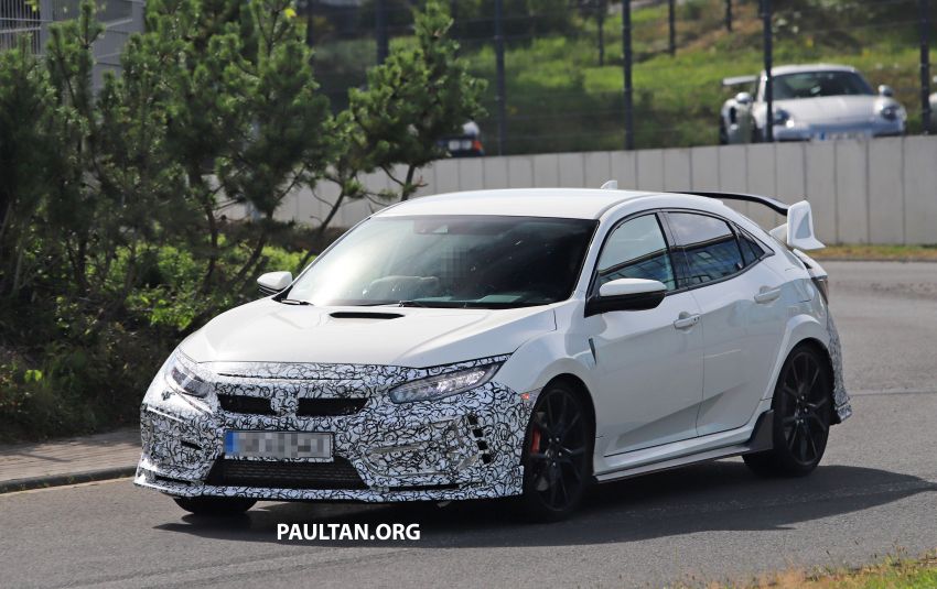 SPIED: Honda Civic Type R update – two wing designs 840551