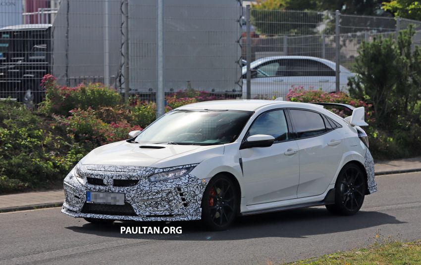 SPIED: Honda Civic Type R update – two wing designs 840552