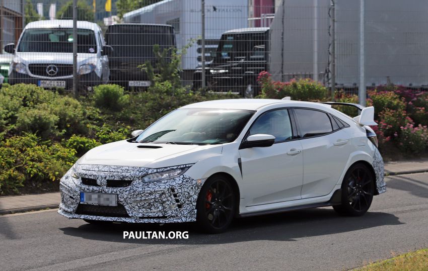 SPIED: Honda Civic Type R update – two wing designs 840553