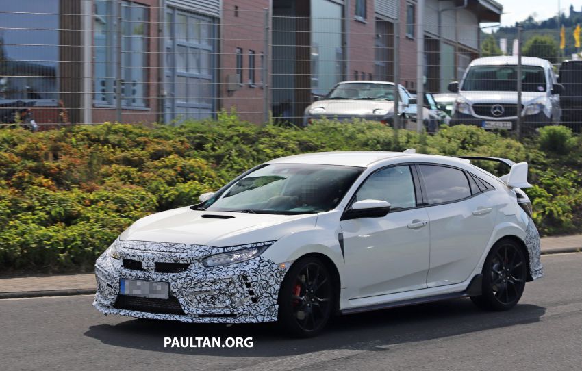 SPIED: Honda Civic Type R update – two wing designs 840555