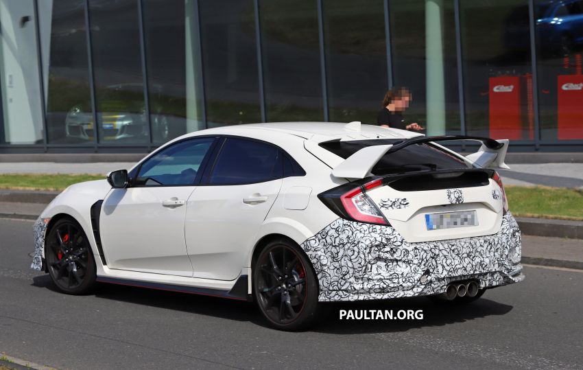 SPIED: Honda Civic Type R update – two wing designs 840560