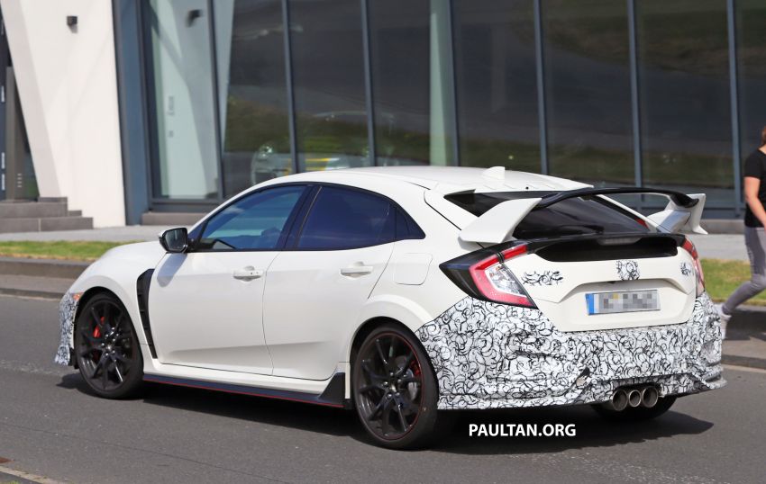 SPIED: Honda Civic Type R update – two wing designs 840561