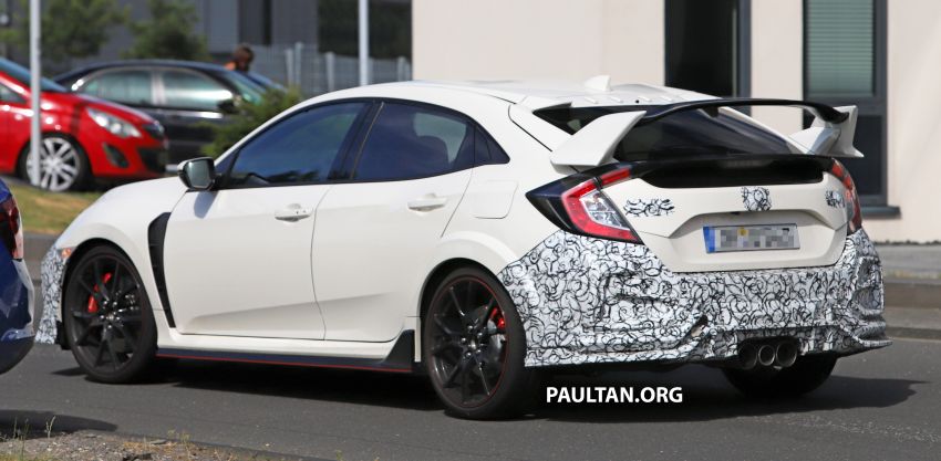 SPIED: Honda Civic Type R update – two wing designs 840562