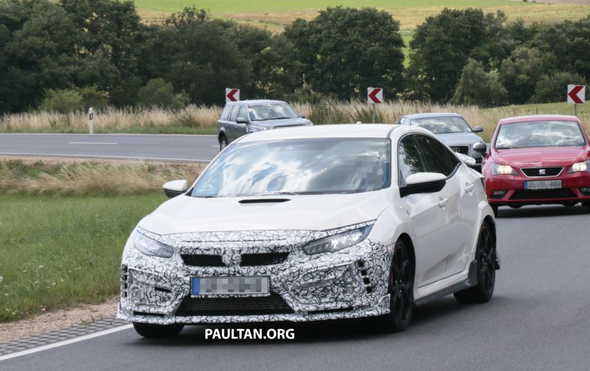 SPIED: Honda Civic Type R update – two wing designs 840539