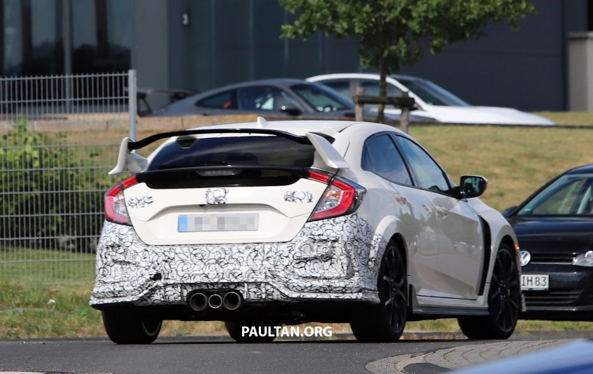 SPIED: Honda Civic Type R update – two wing designs 840564